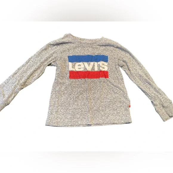 Levi’s Toddler Boy Long Sleeve shirt size 5T - Picture 4 of 12